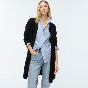 J. Crew Juliette Collarless Sweater-Blazer